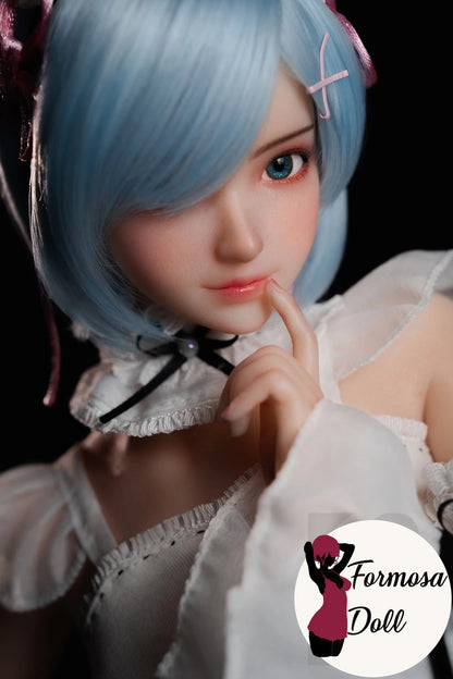 Rem Cosplay Sex Doll with Lingerie and Maid Outfit - 61 cm (24in)