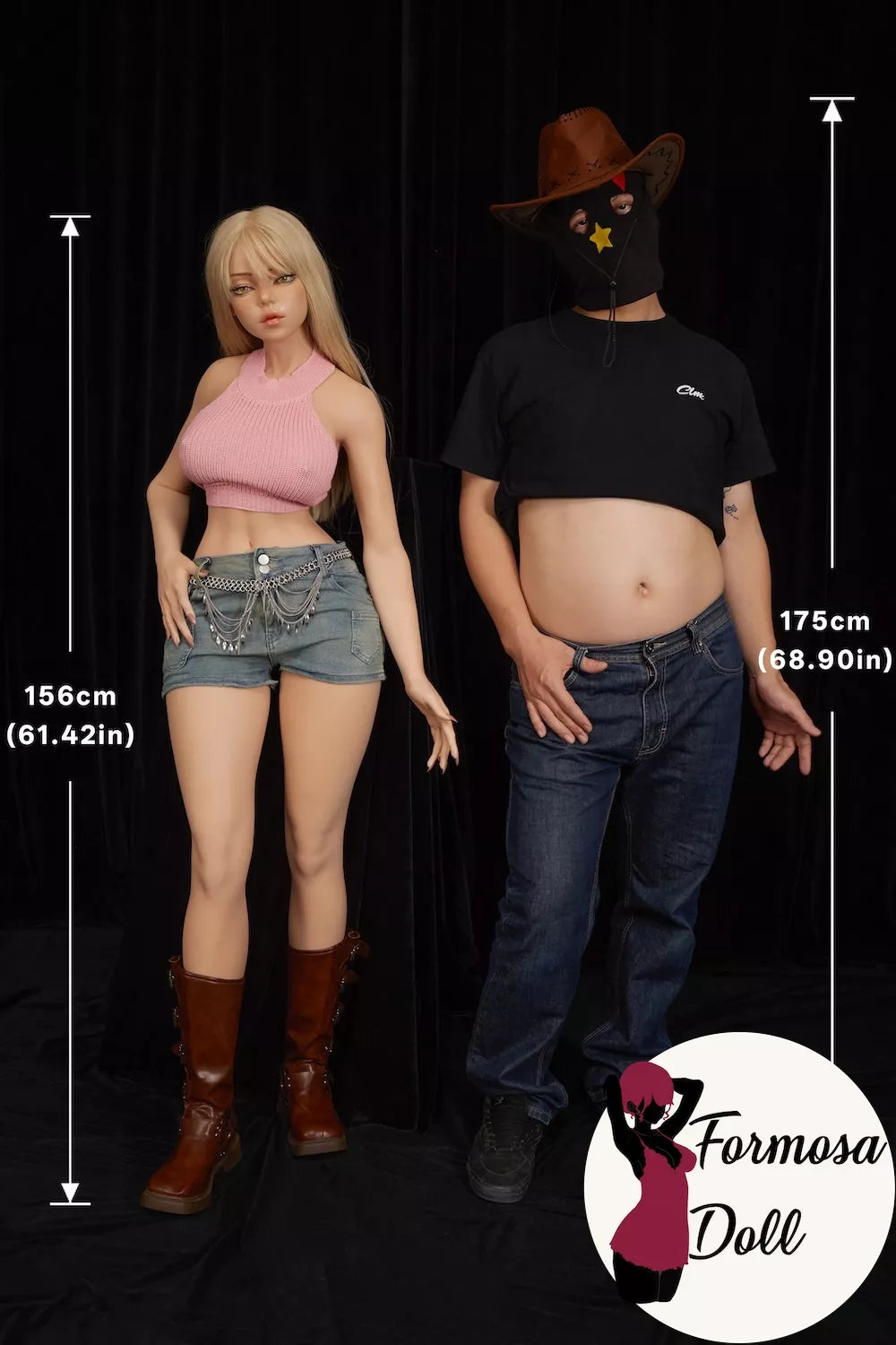 Rhea ULW Full Size Cowgirl Sex Doll - 156cm (5ft11) | 27.1kg(59.75LB)