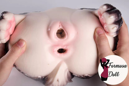Roxie Wolf Furry Onahip in Silicone by MRLSEXDOLL - 3.8 kg