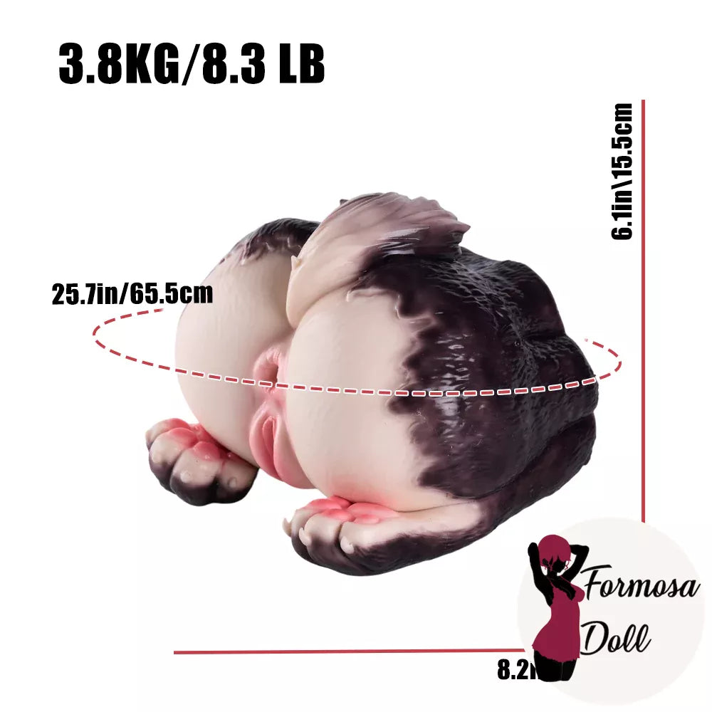 Roxie Wolf Furry Onahip in Silicone by MRLSEXDOLL - 3.8 kg
