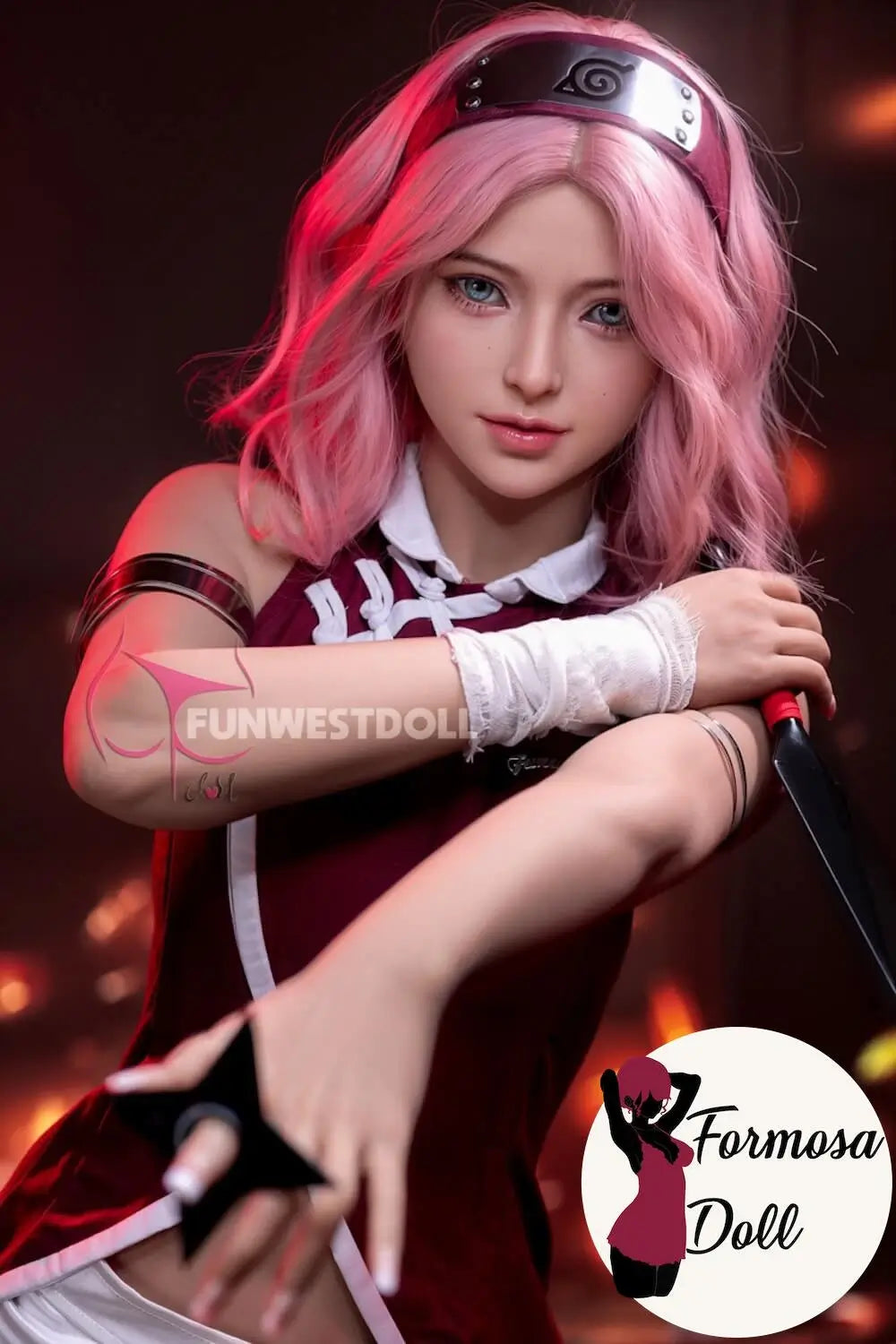 Alice 159 cm (5ft2) - Sakura Cosplay Sex Doll in TPE - EU Stock