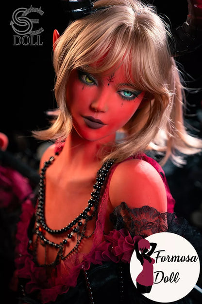 Samantha.L - Red Demoness Sex Doll in TPE - A-Cup  153cm
