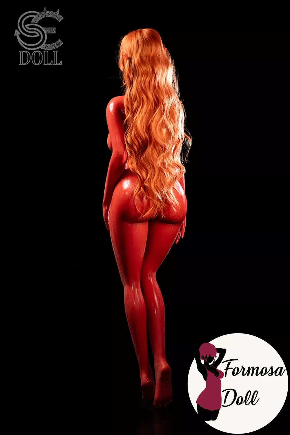 Luis.G - H-Cup Curvy Red Elf Sex Doll in TPE - 157cm