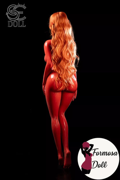 Luis.G - H-Cup Curvy Red Elf Sex Doll in TPE - 157cm