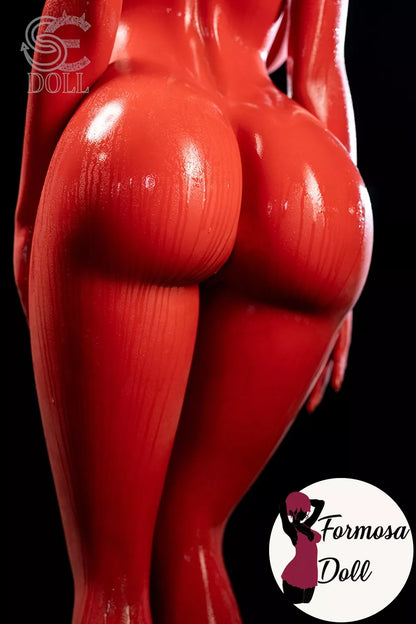 Luis.G - H-Cup Curvy Red Elf Sex Doll in TPE - 157cm