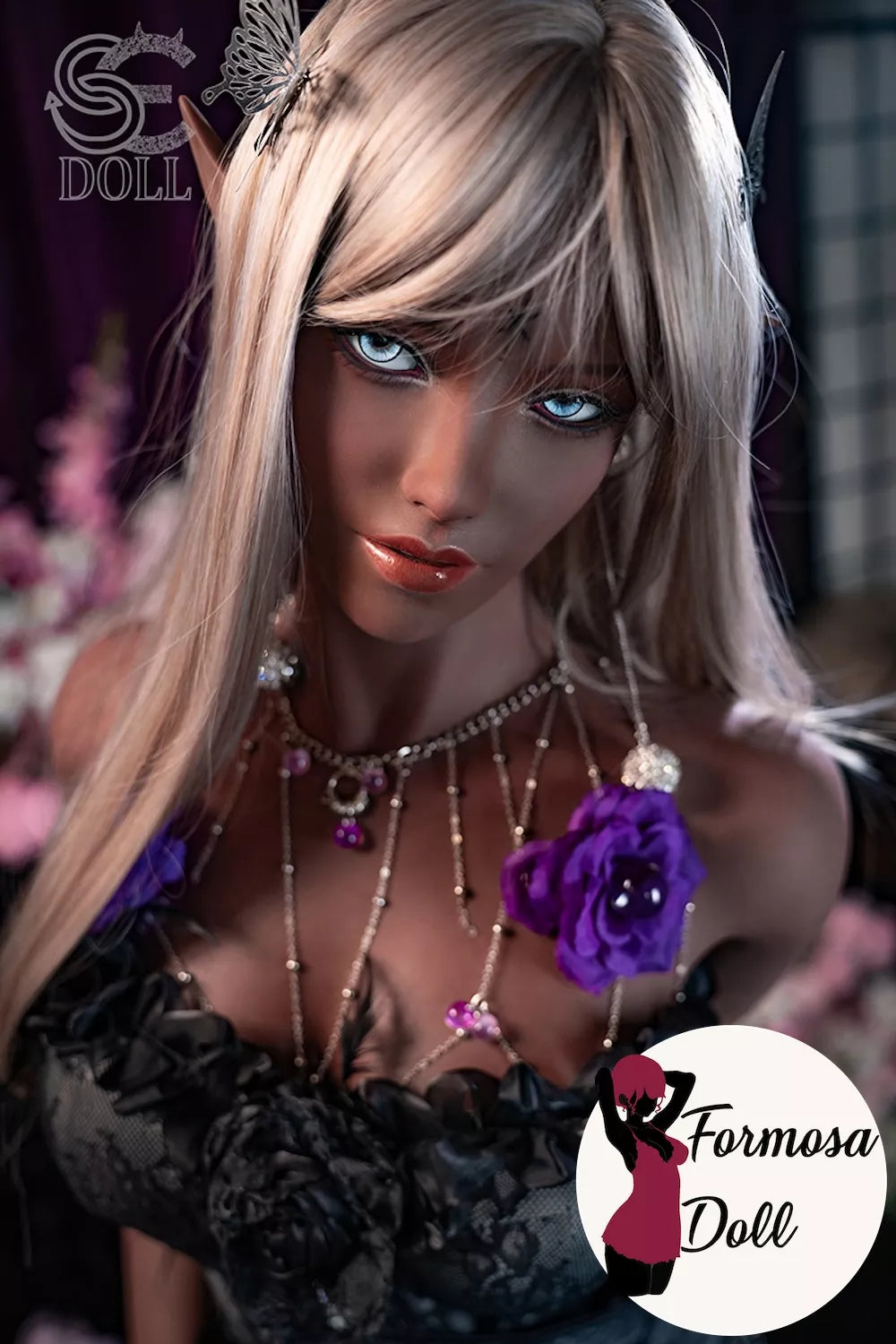 Luis.H - Dark Elf Sex Doll with E-Cup in TPE - 163cm