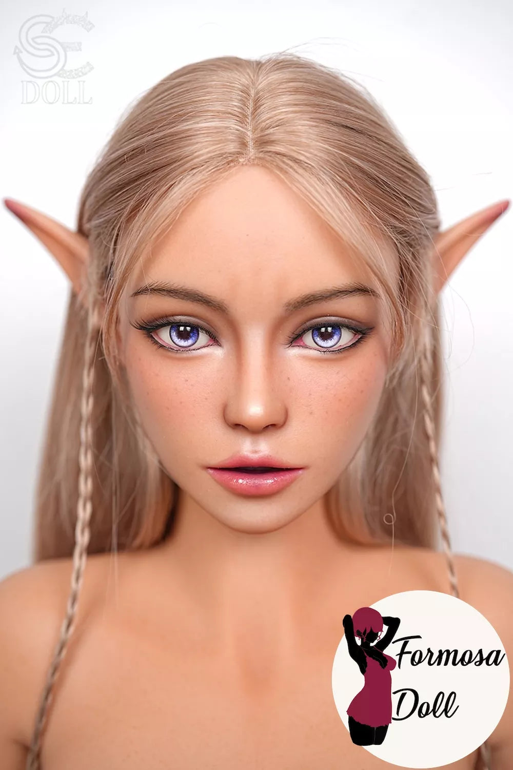 Lita - Poupée Sexuelle Elfe Blonde en Silicone avec ROS et Texture de Peau Réaliste - 161cm