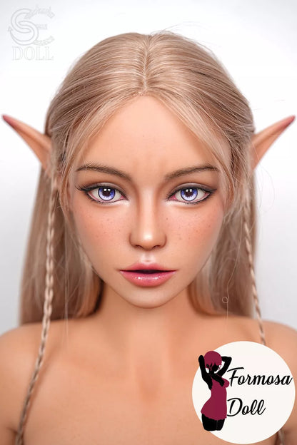 Lita - Poupée Sexuelle Elfe Blonde en Silicone avec ROS et Texture de Peau Réaliste - 161cm
