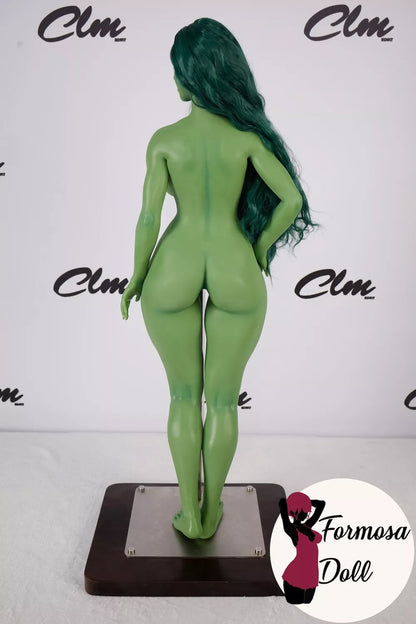 Renee Green Skin Cosplay Mini Sex Doll in Silicone - 70cm