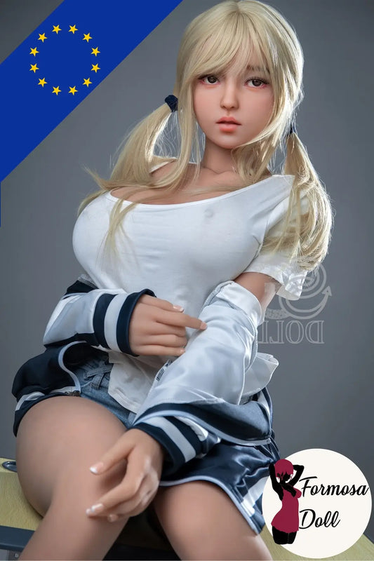 Melody 157 cm - Poupée sexuelle japonaise blonde en STPE - STOCK UE 