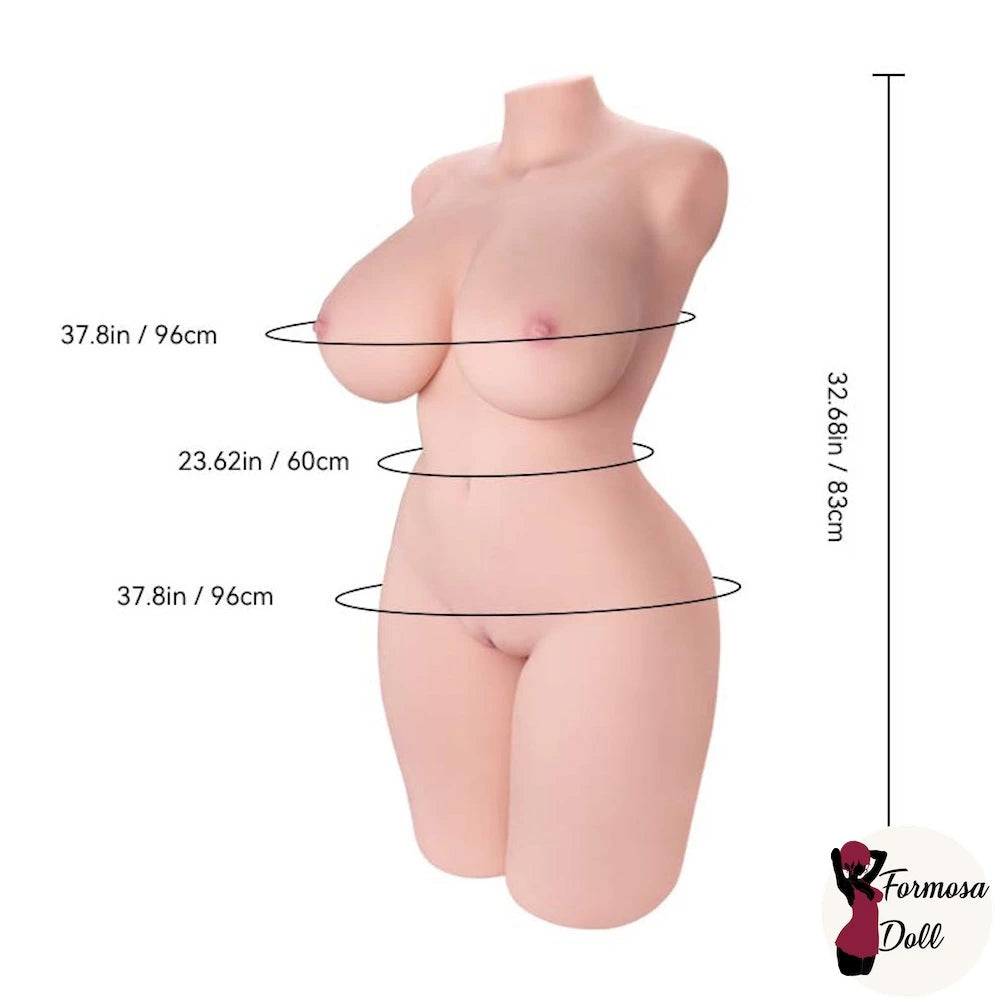Tantaly Monroe 2.0 - BBW Torso Sex Doll 31kg (68.3LB) | EU STOCK