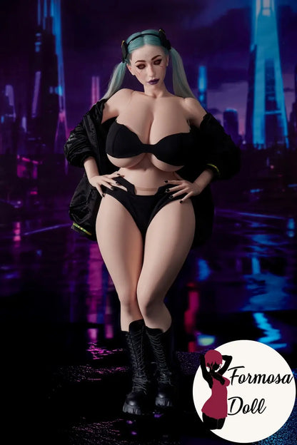Tasha 161cm - Silicone Sex Doll with BBW Body, ROS and Halloween Make-up