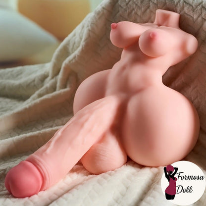 Tori – 6,8 kg – Torse futanari avec gland pénétrable