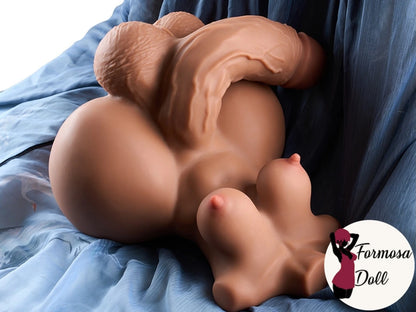 Tori – 6,8 kg – Torse futanari avec gland pénétrable