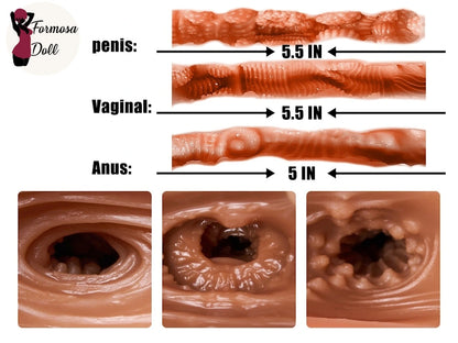 Tori – 6,8 kg – Torse futanari avec gland pénétrable