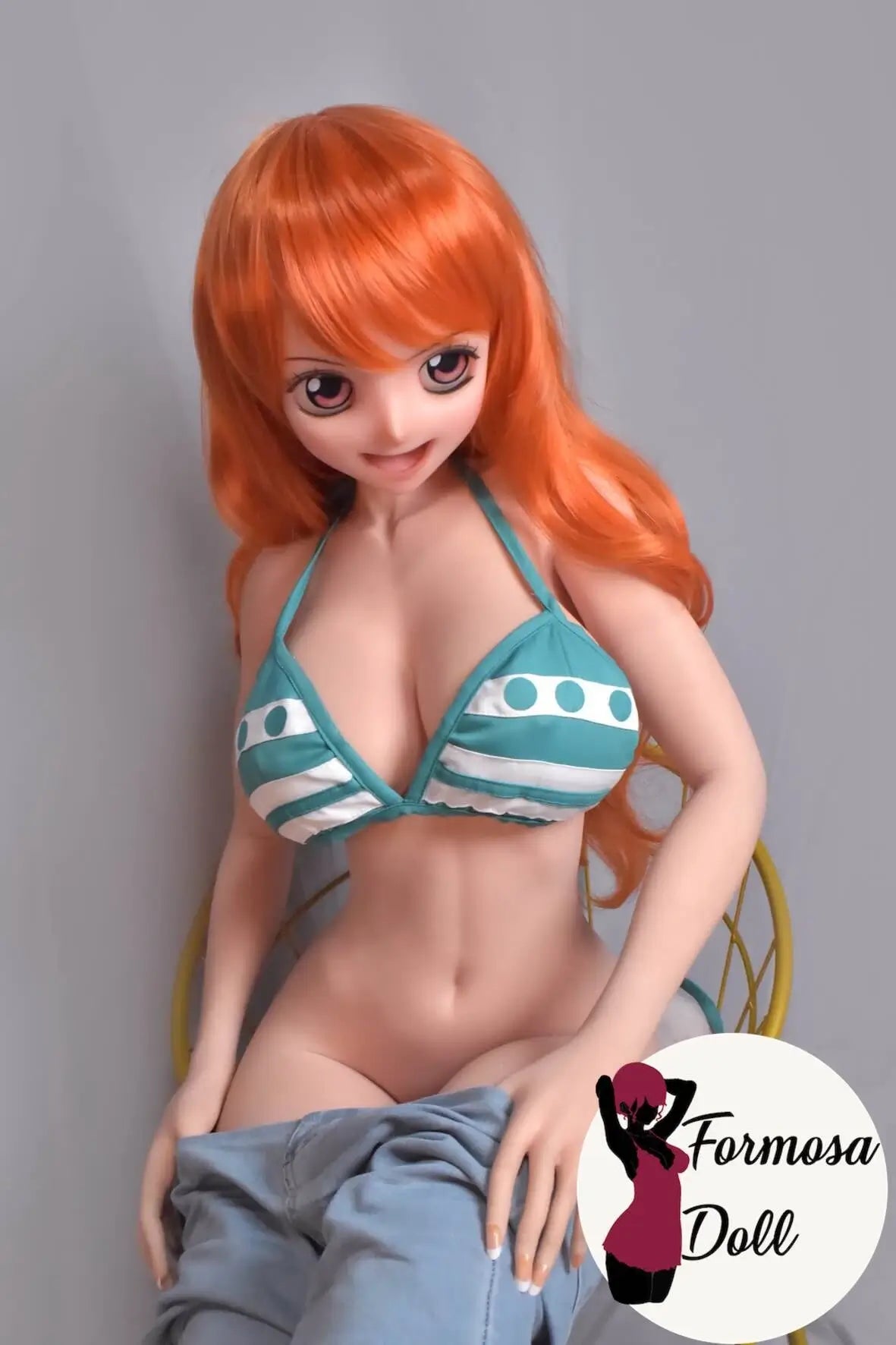 Tsuruta Haruna 148 cm (4ft10) - Nami Cosplay Anime Sex Doll in Silicone - Elsababe