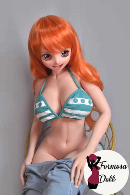 Tsuruta Haruna 148 cm (4ft10) - Nami Cosplay Anime Sex Doll in Silicone - Elsababe
