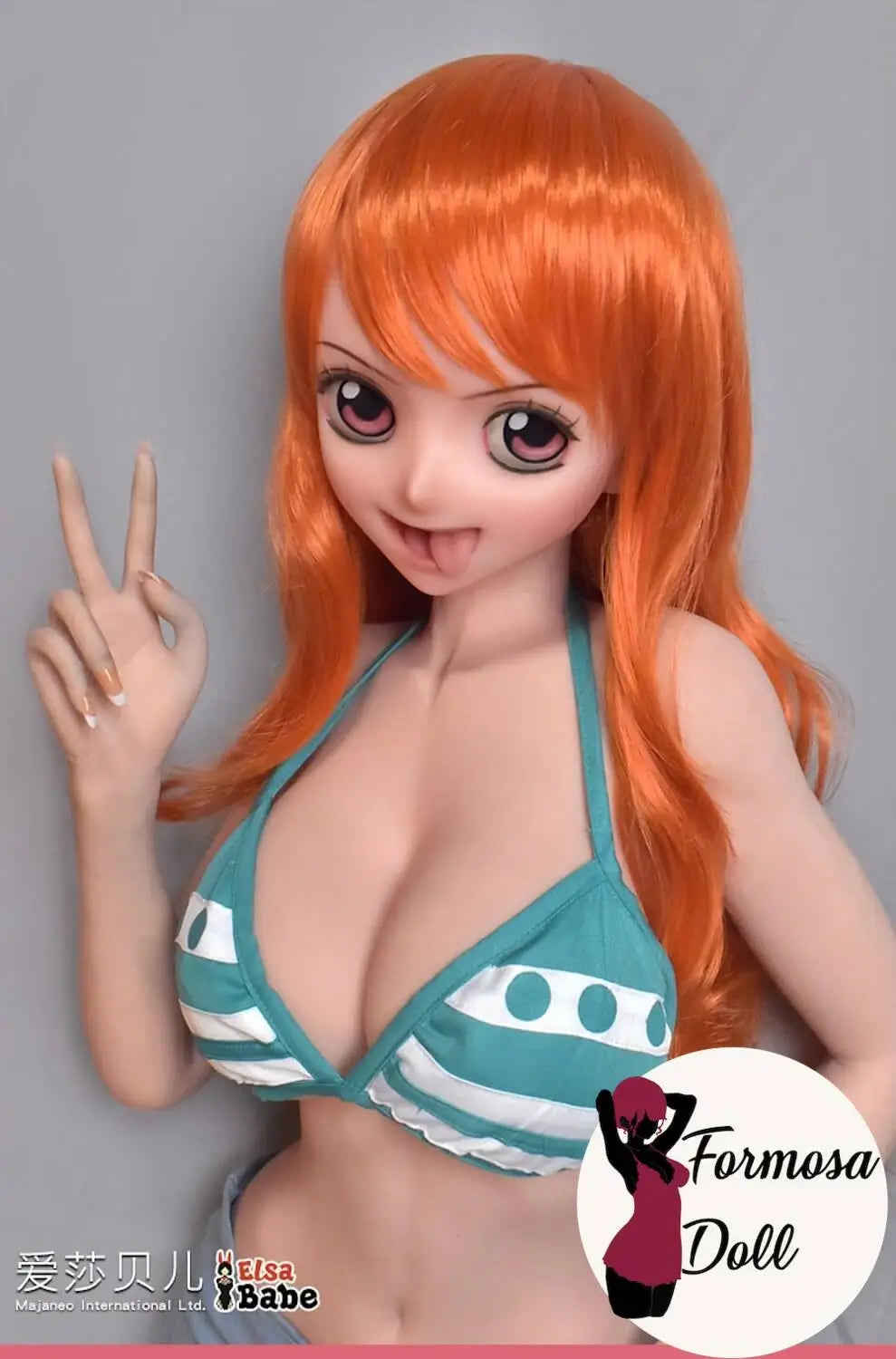 Tsuruta Haruna 148 cm (4ft10) - Nami Cosplay Anime Sex Doll in Silicone - Elsababe