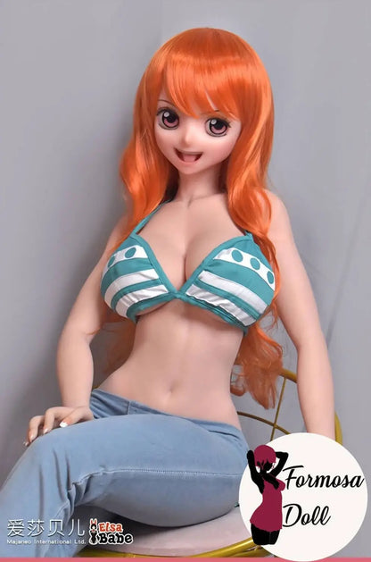 Tsuruta Haruna 148 cm (4ft10) - Nami Cosplay Anime Sex Doll in Silicone - Elsababe
