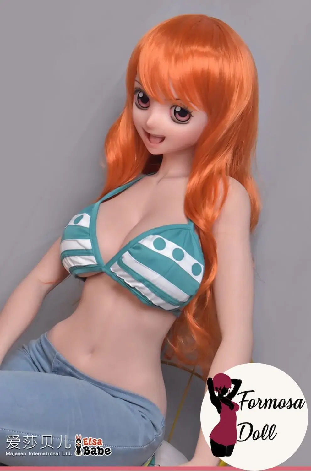 Tsuruta Haruna 148 cm (4ft10) - Nami Cosplay Anime Sex Doll in Silicone - Elsababe