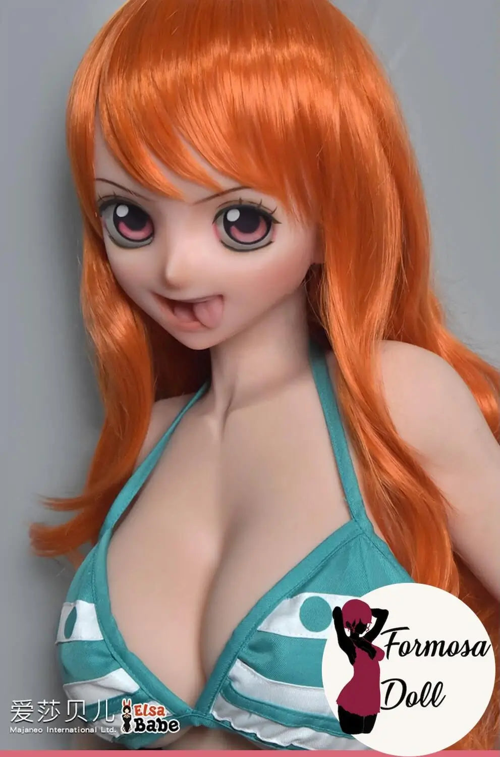 Tsuruta Haruna 148 cm (4ft10) - Nami Cosplay Anime Sex Doll in Silicone - Elsababe