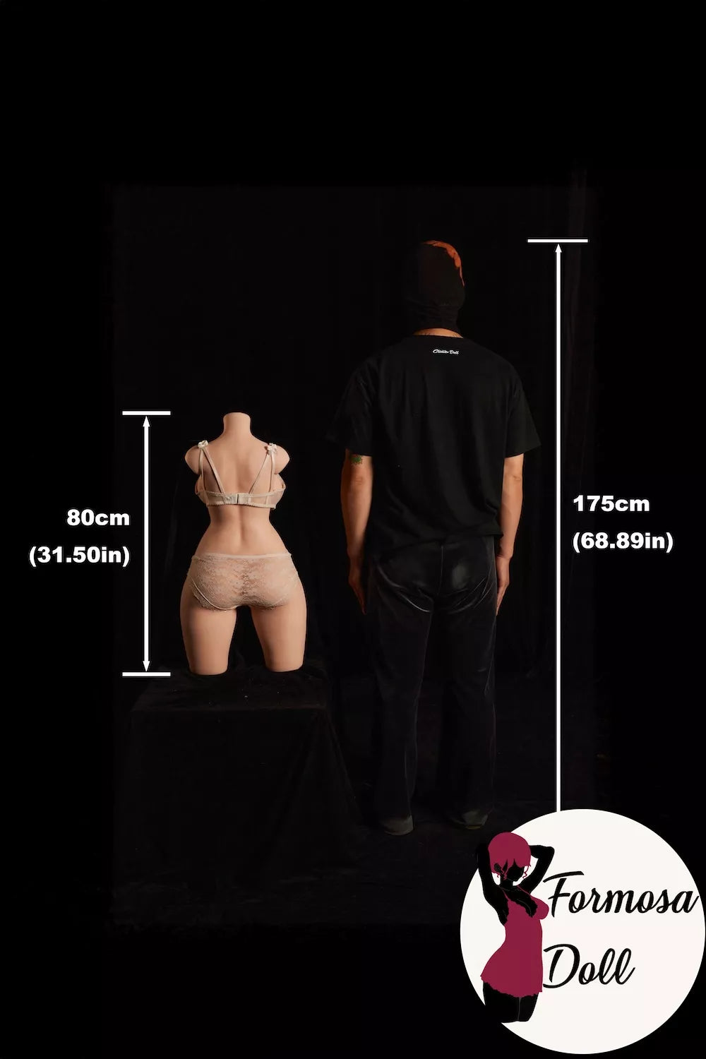 #883 Ultra Light Weight Torso in Silicone - E Cup 15.5kg(34.17LB)