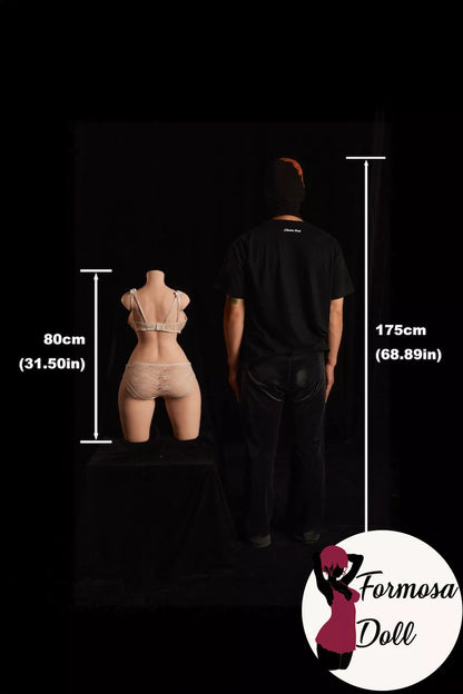 #883 Torse sexuel ultra-léger en silicone 15,5 kg, poitrine bonnet E