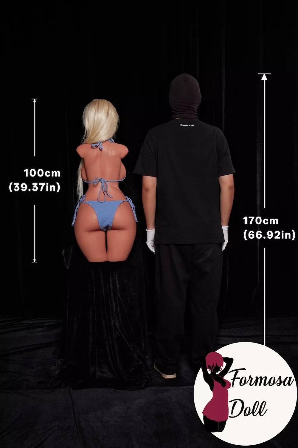 Torse de sexe Curvy Blonde Beach Babe ULW883 Fiora en silicone - 17,5 kg