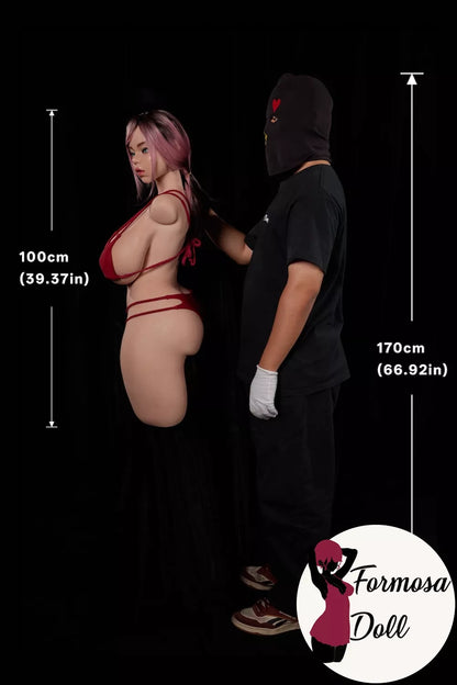 Torse sexuel BBW Rhea en silicone - 24 kg