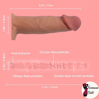 Mark - TPE male sex torso 15.3kg (33.7LB) | EU STOCK