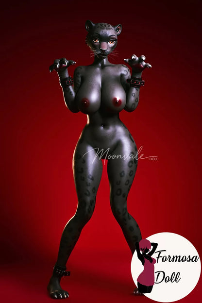 Moonvale Velara Full Silicone Black Panther Sex Doll | BDSM Fantasy Design  165cm
