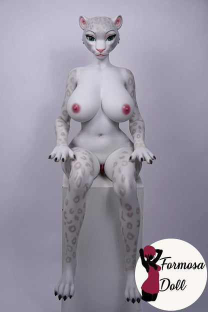 Moonvale Velara Full Silicone White Panther Sex Doll | Office Lady Design 165cm