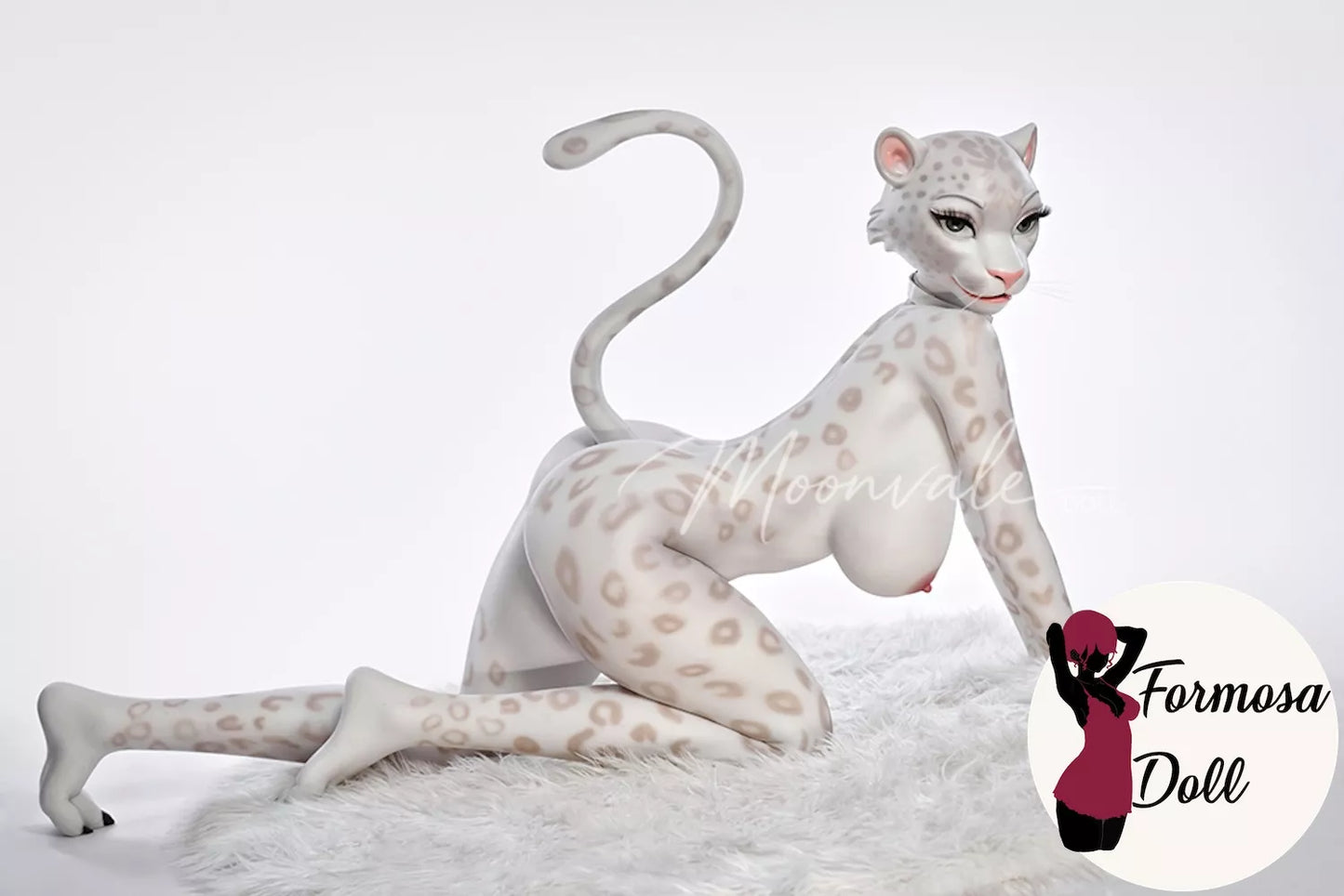 Moonvale Velara Full Silicone White Panther Sex Doll | Office Lady Design 165cm