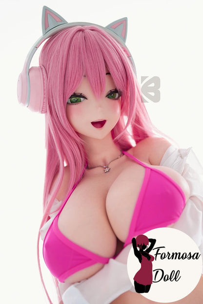 Yamada Kanon - Idol Sex Doll in Silicone with Silky Pink Hair - 155cm (5ft)