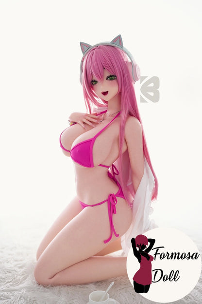 Yamada Kanon - Idol Sex Doll in Silicone with Silky Pink Hair - 155cm (5ft)