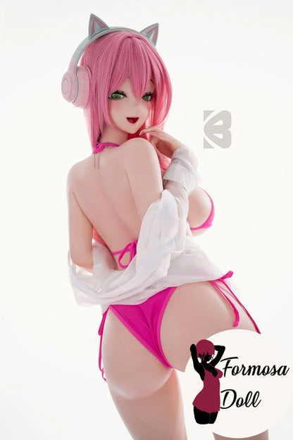 Yamada Kanon - Idol Sex Doll in Silicone with Silky Pink Hair - 155cm (5ft)