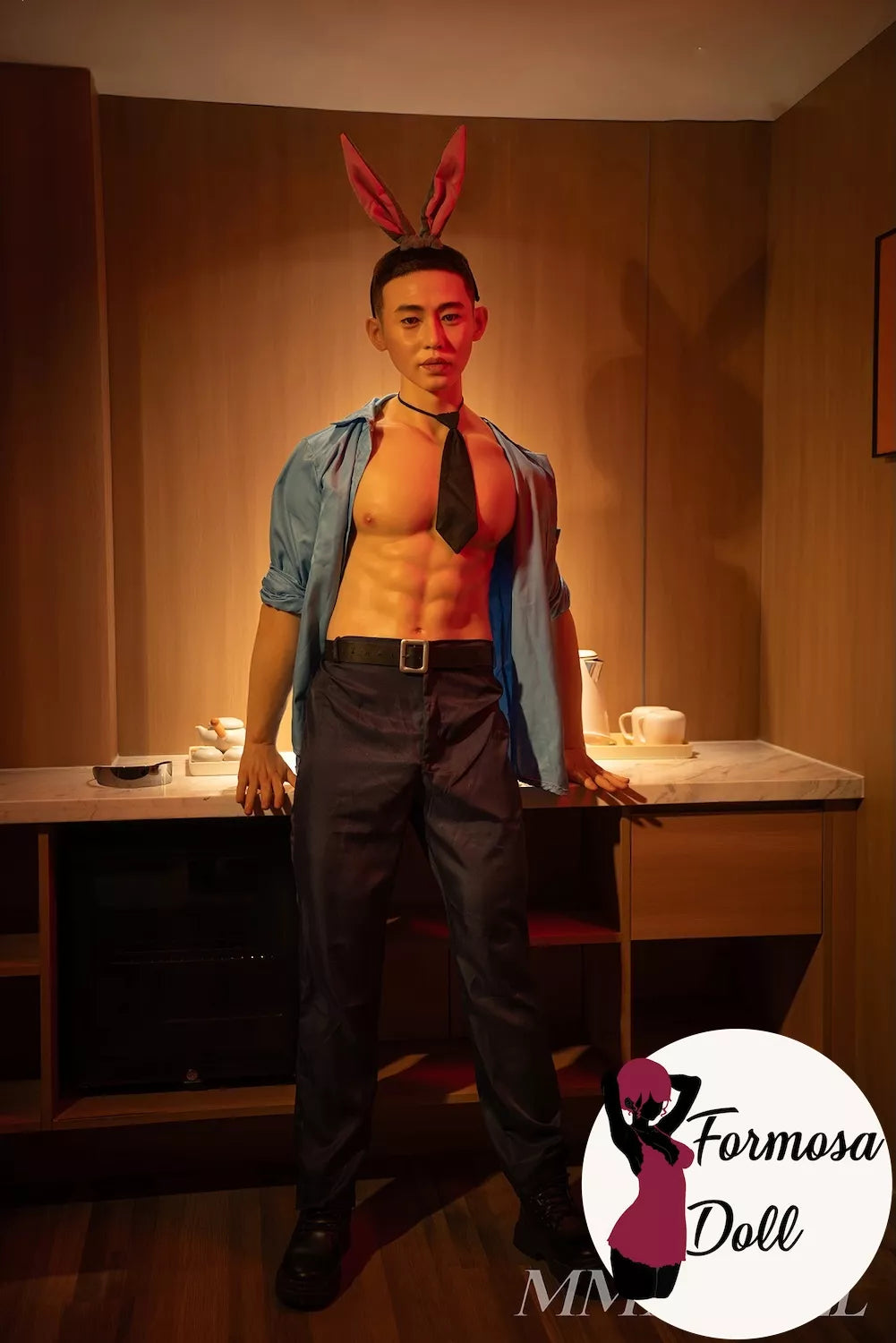 Yu Poupée sexuelle masculine asiatique en silicone - 183 cm