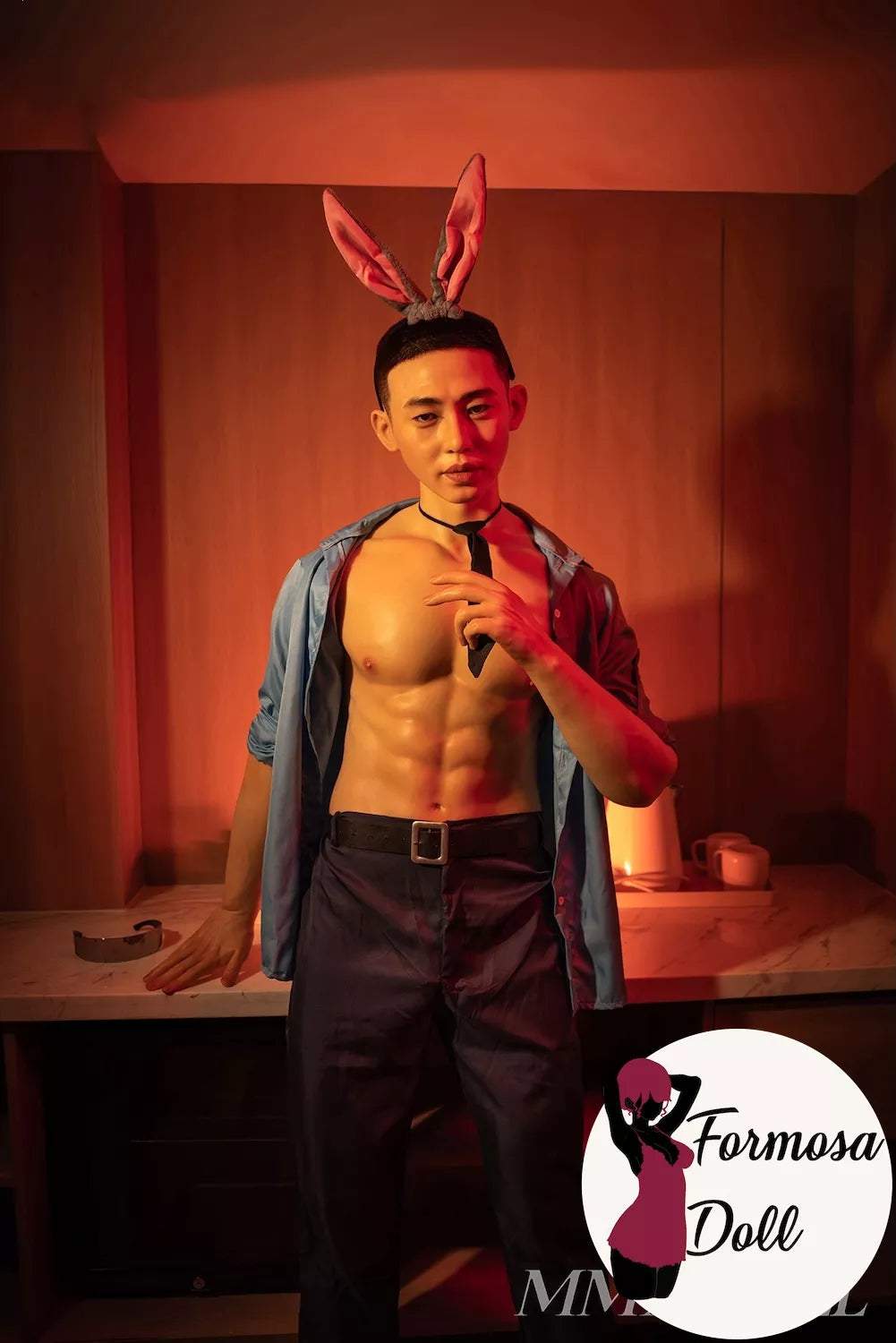 Yu Poupée sexuelle masculine asiatique en silicone - 183 cm