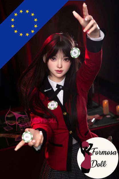 Alice 159 cm - Kakegurui Cosplay Sex Doll en silicone | Stock UE 