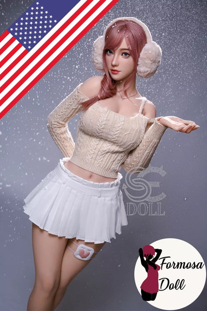 Yuuka H - Silicone Pro Sex Doll with Pink Hair - 165 cm (5.41ft) - US Stock