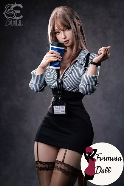 Yuuki Team Leader Sex Doll in Silicone with C-Cup & Realistic Skin Texture 161cm (5ft3)