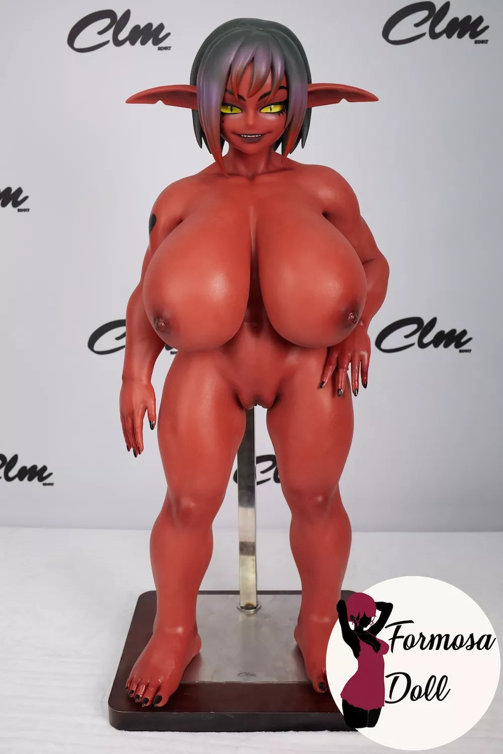 Zarga Red Goblin Halloween Edition Silicone Sex Doll - 70 cm