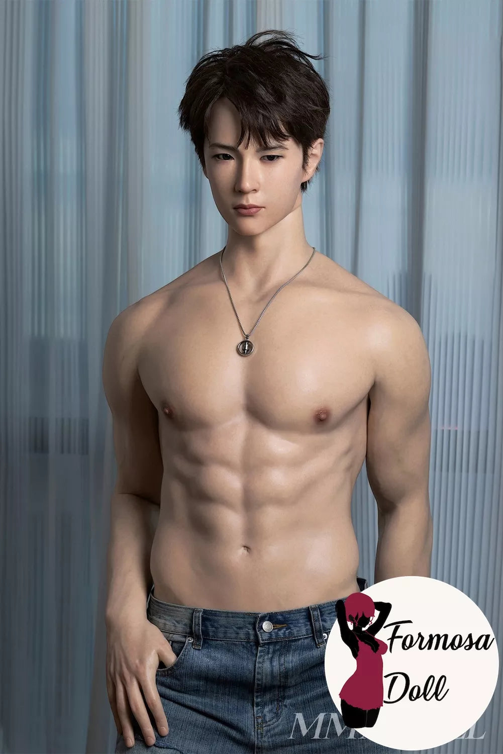Poupée sexuelle masculine coréenne en silicone Zi Qian - 183 cm
